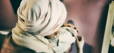 Elegant Head Headscarf Fashion Modern Turban