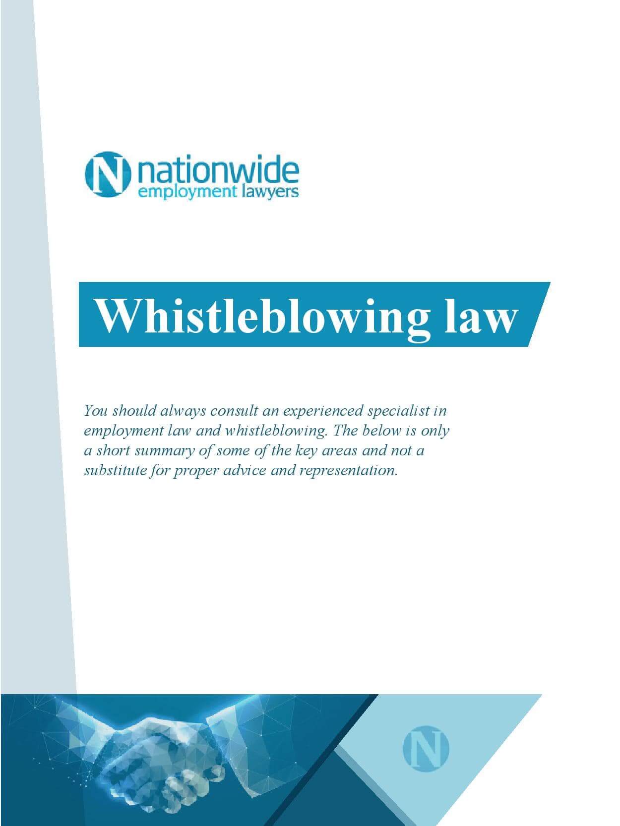 case study about whistleblowing